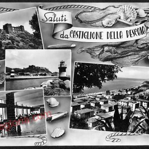 ag2092 - CARTOLINA D'EPOCA - Grosseto Provincia - Castiglione della Pescaia