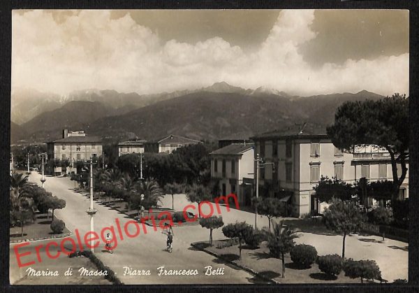 ag8014 - CARTOLINA D'EPOCA - Massa Carrara Provincia - Marina di Massa