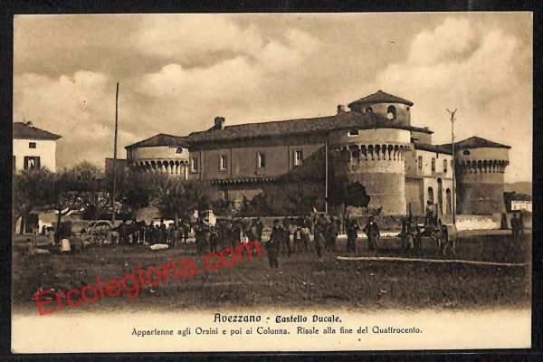 ag5454 - CARTOLINA D'EPOCA - L'Aquila Provincia - Avezzano
