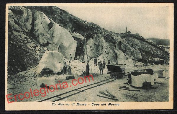 ag8019 - CARTOLINA D'EPOCA - Massa Carrara Provincia - Marina di Massa