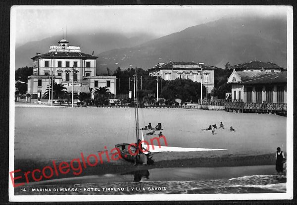 ag8027 - CARTOLINA D'EPOCA - Massa Carrara Provincia - Marina di Massa