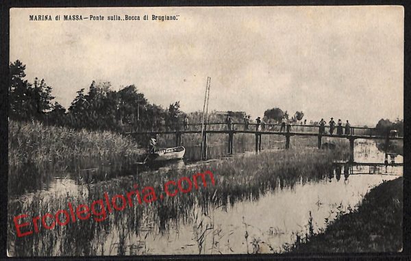 ag8029 - CARTOLINA D'EPOCA - Massa Carrara Provincia - Marina di Massa
