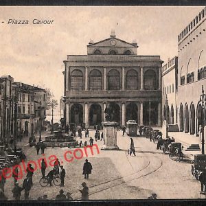 ai0824 - CARTOLINA D'EPOCA - Rimini Città - Piazza Cavour