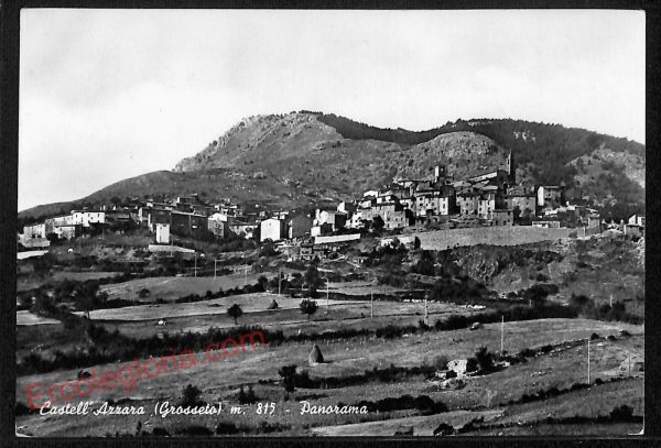 ag2115 - CARTOLINA D'EPOCA - Grosseto Provincia - Castell'Azzara  1960