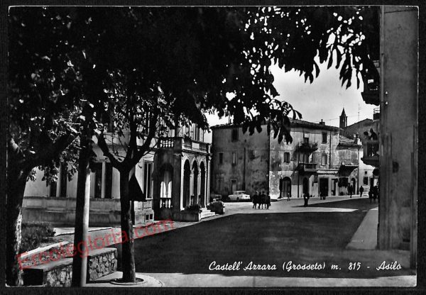ag2118 - CARTOLINA D'EPOCA - Grosseto Provincia - Castell'Azzara  1964