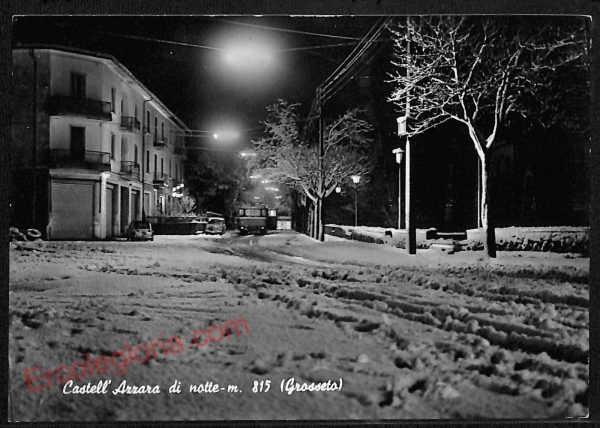 ag2119 - CARTOLINA D'EPOCA - Grosseto Provincia - Castell'Azzara  1964