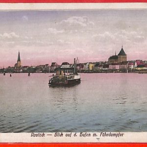 aa7429 - Ansichtskarten VINTAGE POSTCARD: Deutschland GERMANY - Rostock  1919
