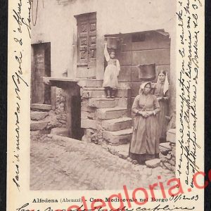 ag5478 - CARTOLINA D'EPOCA - L'Aquila Provincia - Alfedena