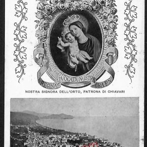ag1216 - CARTOLINA D'EPOCA - Genova Provincia - Chiavari   1913