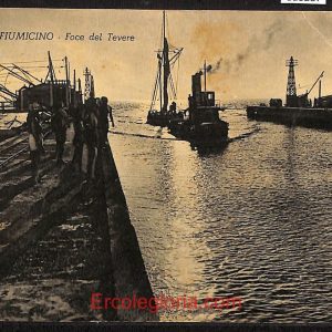 ad8287 - CARTOLINA D'EPOCA - Roma Provincia - Fiumicino