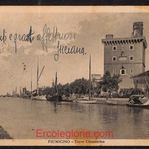 ad8288 - CARTOLINA D'EPOCA - Roma Provincia - Fiumicino
