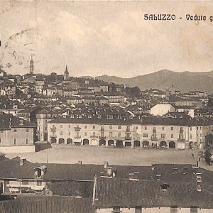 ab4732 -  CARTOLINA  D'EPOCA -  Cuneo Provincia -  SALUZZO  1914