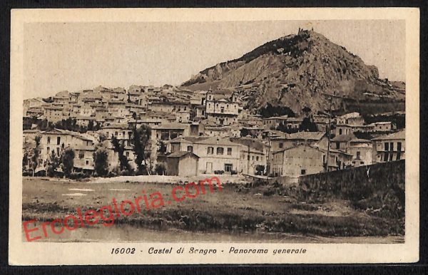 ag5486 - CARTOLINA D'EPOCA - L'Aquila Provincia - Castel di Sangro