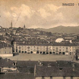ab4733 -  CARTOLINA  D'EPOCA -  Cuneo Provincia -  SALUZZO  1913