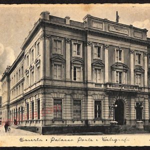 ae4590 - CARTOLINA D'EPOCA - Caserta Città - Palazzo Poste