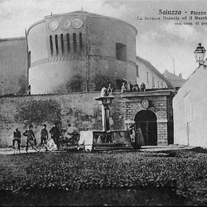 ab4740 -  CARTOLINA  D'EPOCA -  Cuneo Provincia -  SALUZZO