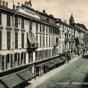 ab4741 -  CARTOLINA  D'EPOCA -  Cuneo Provincia -  SALUZZO