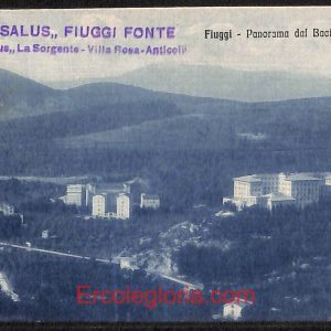 ad8296 - CARTOLINA D'EPOCA - Roma Provincia - Fiuggi   1913
