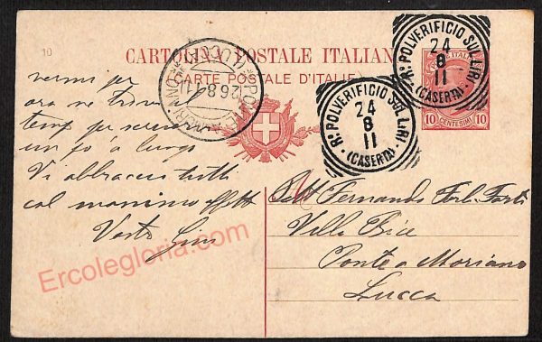 ae4591 - CARTOLINA D'EPOCA - Caserta Città
