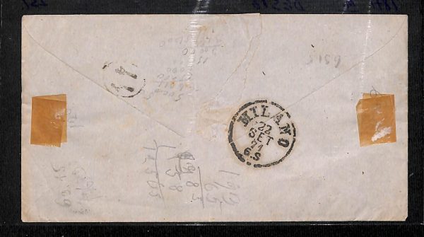 ad0373 - Italia Regno - Storia Postale - Busta   1871 - immagine 2