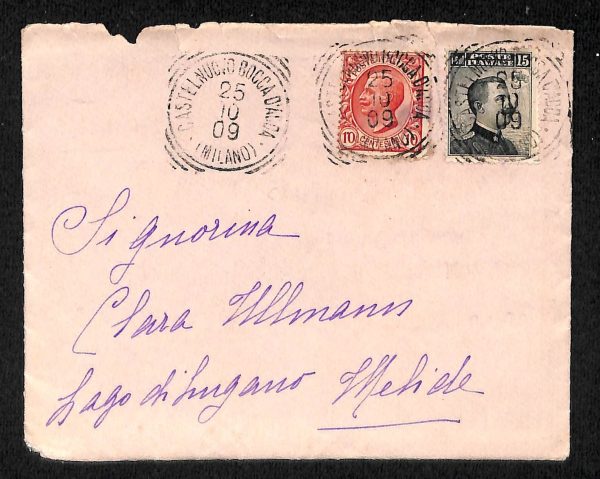 ad0375 - Italia Regno - Storia Postale - Busta    1909