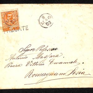ad0376 - Italia Regno - Storia Postale - Busta