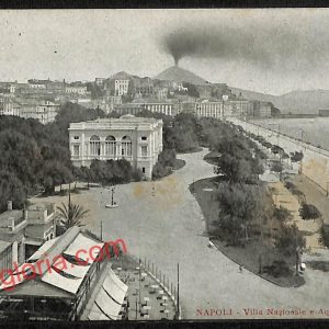 ag9844 - CARTOLINE D'EPOCA - Napoli Citta - Villa Nazionale