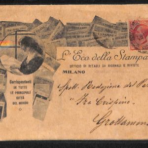 ad0377 - Italia Regno - Storia Postale - Busta