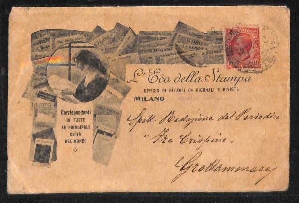 ad0377 - Italia Regno - Storia Postale - Busta