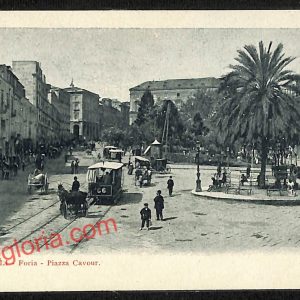 ag9855 - CARTOLINE D'EPOCA - Napoli Citta - Piazza Cavour