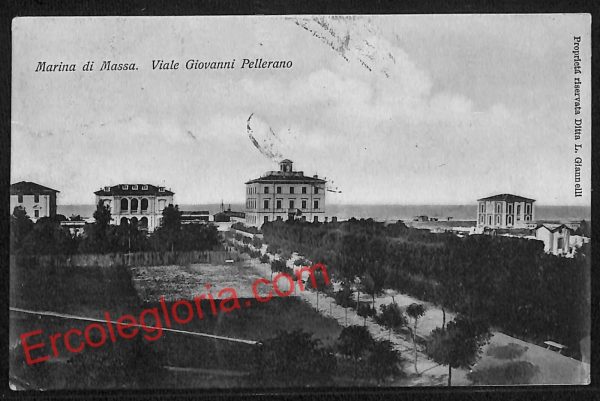 ag8040 - CARTOLINA D'EPOCA - Massa Carrara Provincia - Marina di Massa