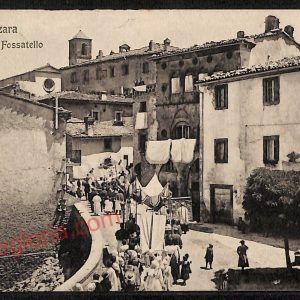 ag2139 - CARTOLINA D'EPOCA - Grosseto Provincia - Castell'Azzara  1917