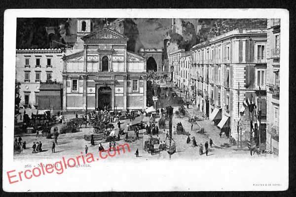 ag9865 - CARTOLINE D'EPOCA - Napoli Citta - Piedigrotta