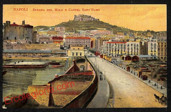 ag9868 - CARTOLINE D'EPOCA - Napoli Citta - Castel Sant' Elmo