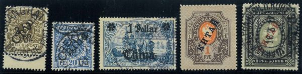 P3985 - CHINA FOREING POST OFFICES, SMALL LOT. USED AND MINT