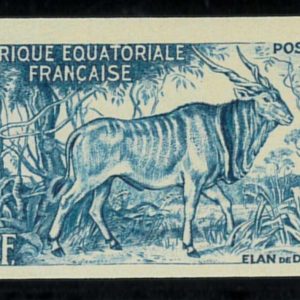 P3987 E - AFRIQUE EQUATORIALE FRANCAISE , YVERT 238 , COLOR PROOF IN BLUE MNH