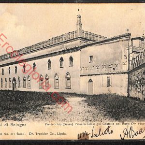 ae2371 - CARTOLINA  D'EPOCA - Bologna Città - Castello dei Rossi  1905