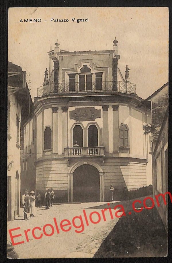 ah3965 - CARTOLINA D'EPOCA - Novara Provincia - Ameno