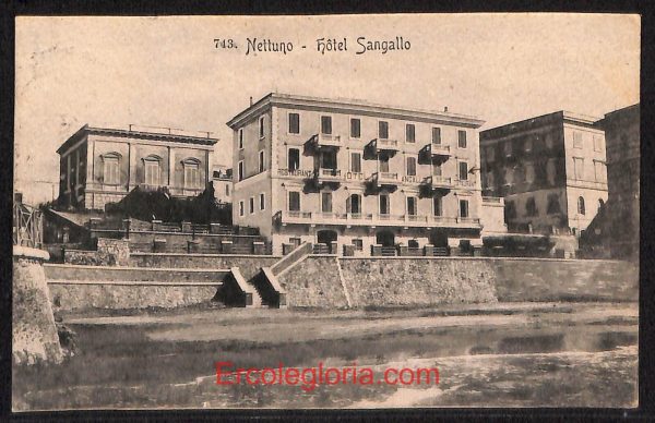 ad8433 - CARTOLINA D'EPOCA - Roma Provincia - Nettuno  1910