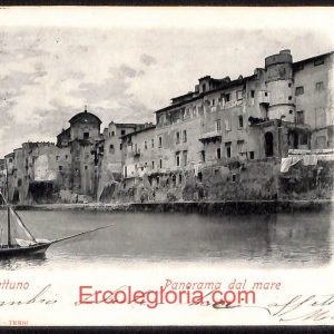 ad8435 - CARTOLINA D'EPOCA - Roma Provincia - Nettuno  1901