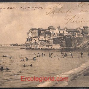 ad8436 - CARTOLINA D'EPOCA - Roma Provincia - Nettuno  1906