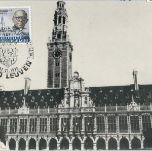 63464 -  BELGIUM - POSTAL HISTORY: MAXIMUM CARD 1975 -  ARCHITECTURE