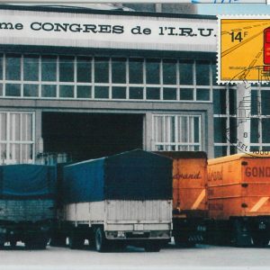 63486 -  BELGIUM - POSTAL HISTORY: MAXIMUM CARD 1976 -  TRANSPORT:  TRUCKS