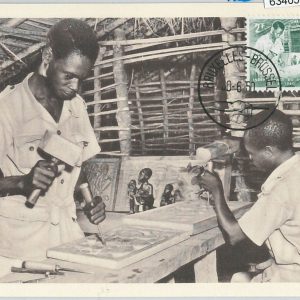 63405 -  BELGIUM - POSTAL HISTORY: MAXIMUM CARD 1960 -  INDEPENDENCE of CONGO
