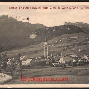 ae1139 - CARTOLINA  D'EPOCA - Belluno Provincia - Cortina d' Ampezzo