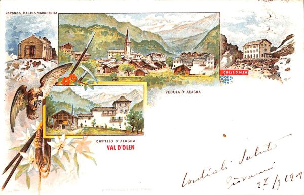 ad0408 - CARTOLINA D'EPOCA - Piemonte  Provincia -  Vercelli