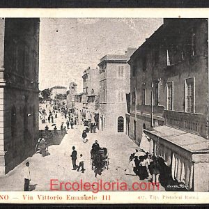 ad8445 - CARTOLINA D'EPOCA - Roma Provincia - Nettuno  1904