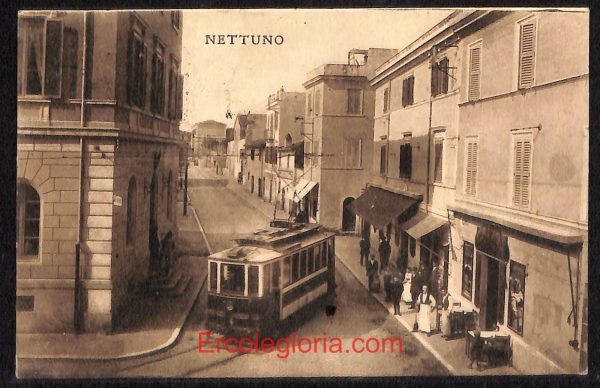 ad8446 - CARTOLINA D'EPOCA - Roma Provincia - Nettuno  1921