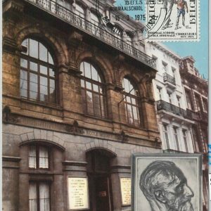 63478  -  BELGIUM - POSTAL HISTORY: MAXIMUM CARD 1975 -  EDUCATION