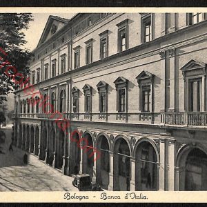 ae2378 - CARTOLINA  D'EPOCA - Bologna Città - Banca d' Italia